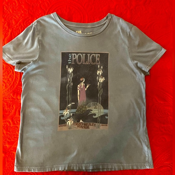 The Police x Lucky Brand Tops - 🛍️The Police VTG Y2K Design 2007 Concert T Shirt Commonwealth Stadium Alberta, L